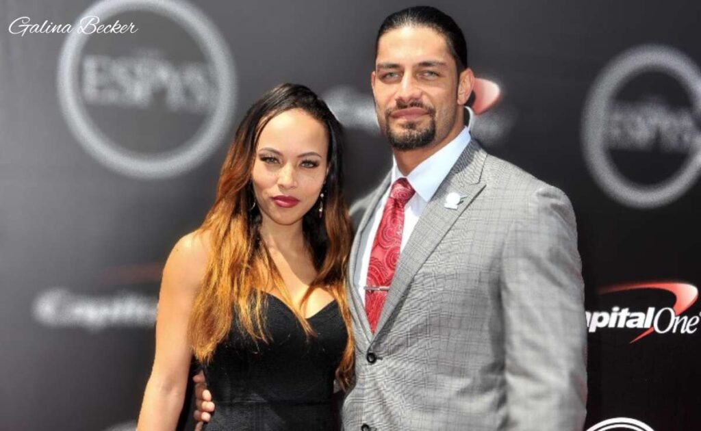 Galina Becker With Husband Roman Reigns