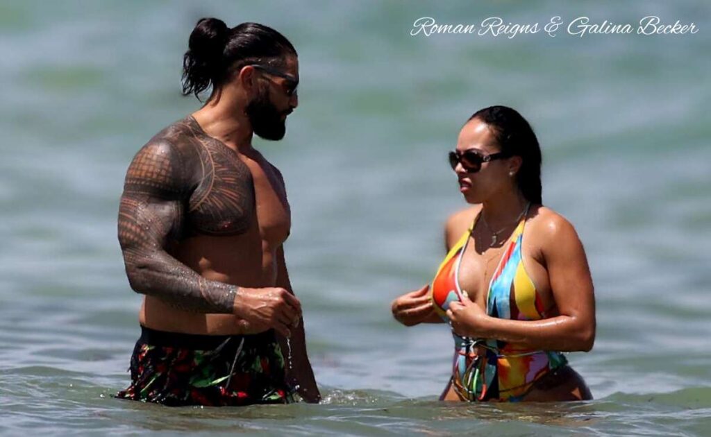 Galina Becker & Roman Reigns